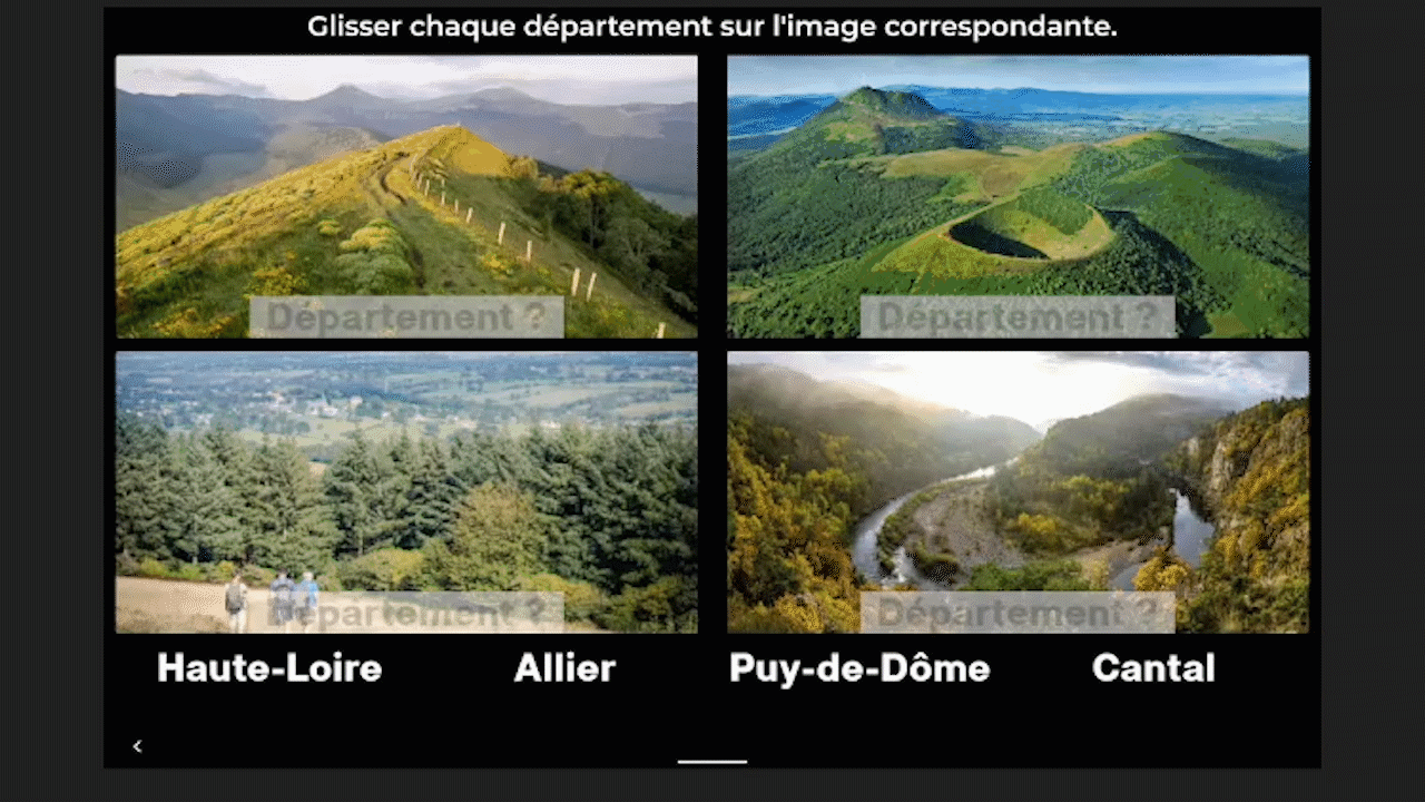 Gif du fonctionnement du jeu concours