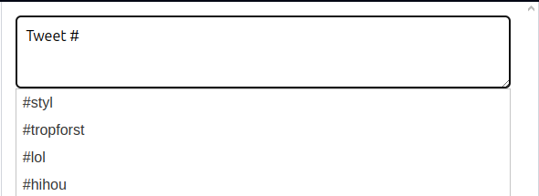 Projet de recréation de twitter
