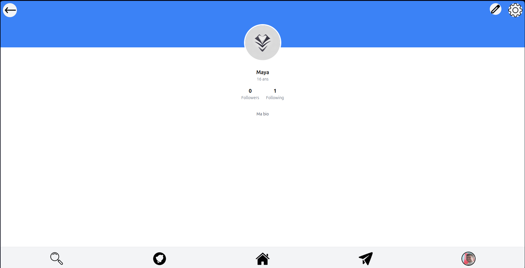 Projet de recréation de twitter